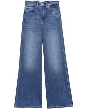 FRAME Wide Jeans - Blauw