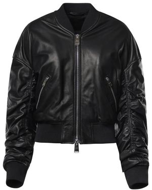 Dondup Bomber Jackets - Negro