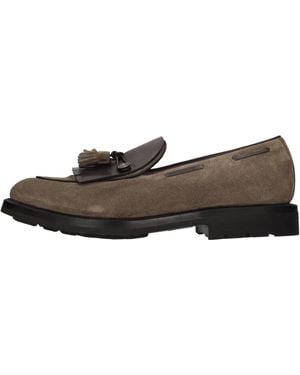 Neil Barrett Wildleder-Loafer - Braun