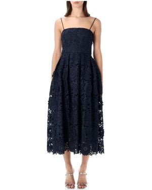 ROTATE BIRGER CHRISTENSEN Midi Dresses - Blue