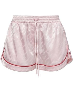 Off-White c/o Virgil Abloh Monogram Shorts - Roze