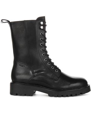 Vagabond Shoemakers Lace-Up Boots - Black