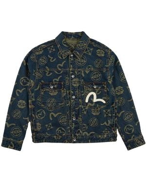 Evisu Denim Jackets - Verde