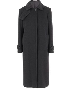 Tagliatore Single-Breasted Coats - Negro
