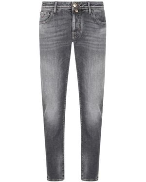 Jacob Cohen Slim-Fit Jeans - Gris