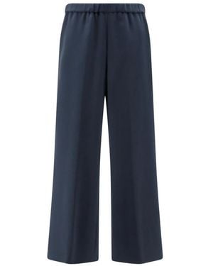 Aspesi Wide Trousers - Bleu