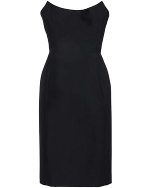 Balenciaga Midikleid - Schwarz