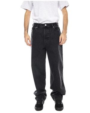 Only & Sons Jeans ,Zwart ,Katoen Wide Jeans