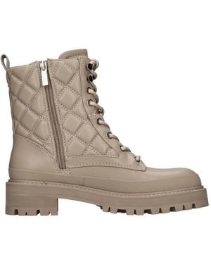 Guess Lace-Up Boots - Brown