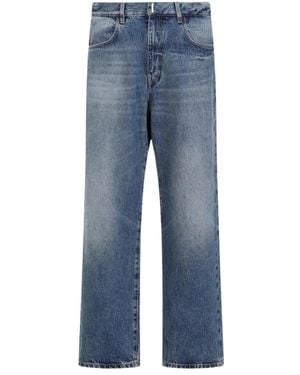 Givenchy Round Regular Fit 5 Pockets Denim Jeans - Blue