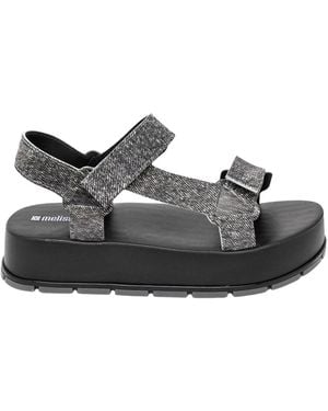 Melissa Flat Sandals - Negro