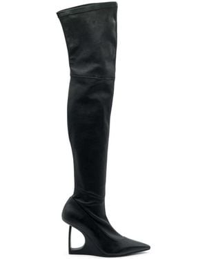 Vic Matié Over-Knee Boots - Negro