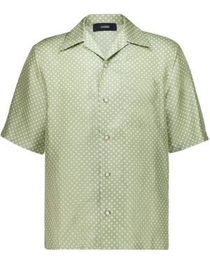 Amiri Short Sleeve Shirts - Green