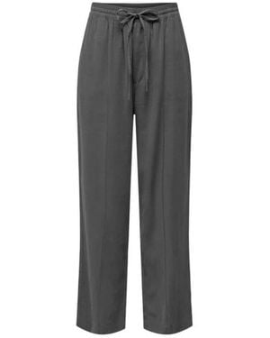 Jacqueline De Yong Wide Pants - Gray