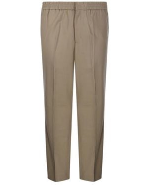 Ami Paris Straight Pants - Brown