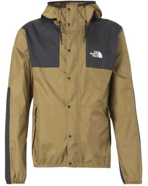 The North Face Fitness ,Bruin ,Polyester Seizoensgebonden Bergjas - Groen
