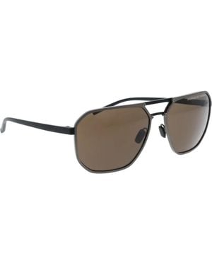 Porsche Design Accessories > sunglasses - Marron