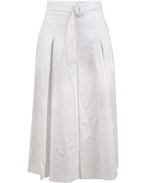 Drumohr Rokken ,Wit ,Midi Skirts