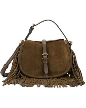 Etro Fringe Shoulder Bag - Braun