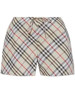 Burberry Short Shorts - Natural