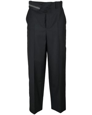 Fendi Straight Broeken - Zwart