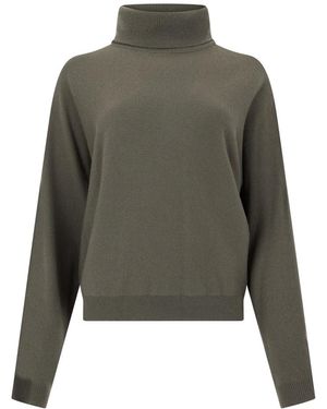 Vince Truien & Vesten ,Groen ,Wol Turtleneck Sweater