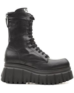 Aniye By Lace-Up Boots - Black