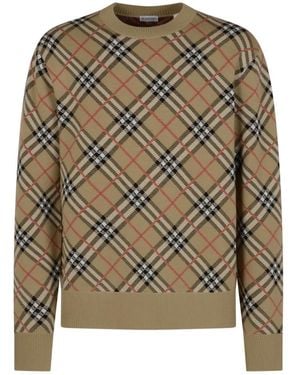 Burberry Gregory Pullover - Grün