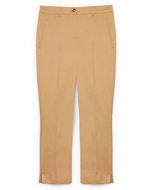 FIORELLA RUBINO Straight Trousers - Neutre