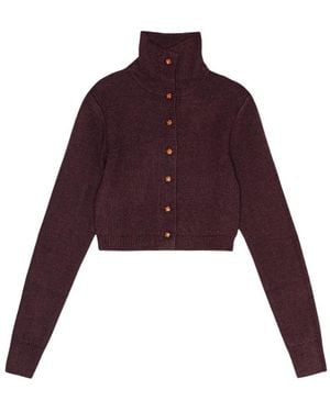 REMAIN Birger Christensen Cardigans - Purple
