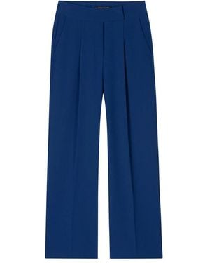 Luisa Cerano Wide Trousers - Blue