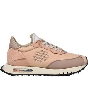 Be Positive Schoenen ,Roze ,Leer Space Race Sneakers
