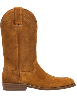 Buttero Cowboy Boots - Marrone