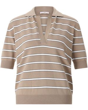 Riani V-Neck Knitwear - Marrón
