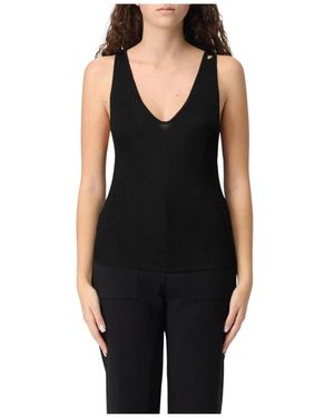 Elisabetta Franchi Sleeveless Tops - Nero
