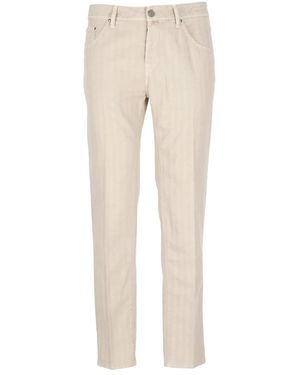 Jacob Cohen Straight Trousers - Neutro