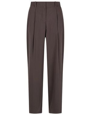Herno Straight Hosen - Braun