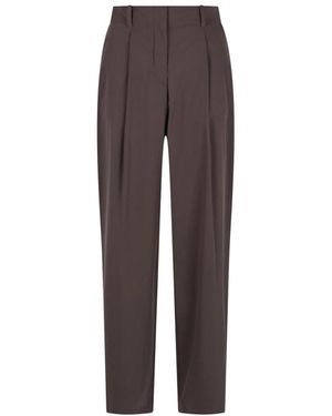 Herno Straight Trousers - Marron