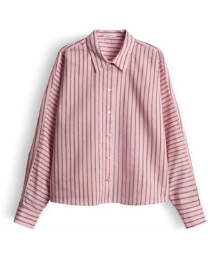 Opus Blouse Met Lange Mouwen - Roze