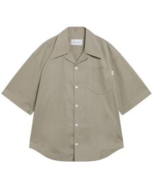 Ami Paris Short Sleeve Shirts - Grey