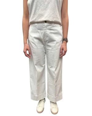 Mason's Cropped Trousers - Natural