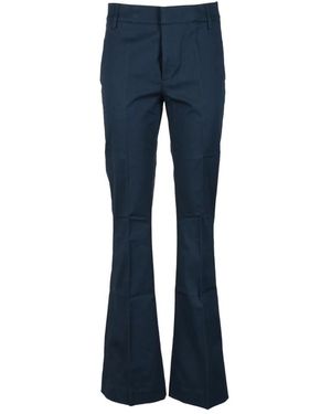 Dondup Wide Trousers - Blu