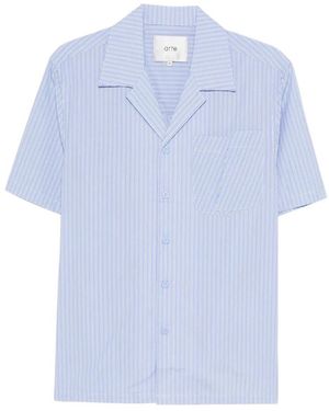 Arte' Short Sleeve Shirts - Blue