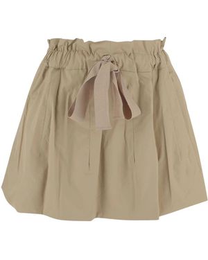 Patou Short Skirts - Neutro