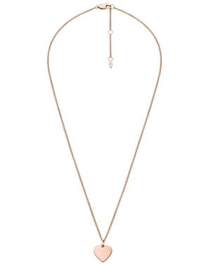 Fossil Ellis Hartketting - Metallic