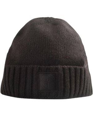 Stone Island Beanies - Schwarz
