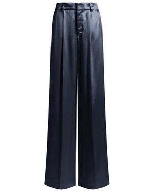 Alberta Ferretti Wide Trousers - Blue