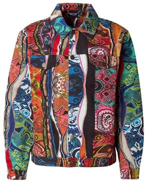 carlo colucci Light Jackets - Blue