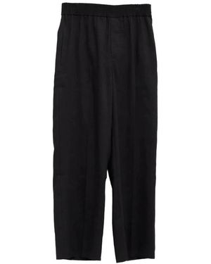 Jacquemus Wide Trousers - Negro