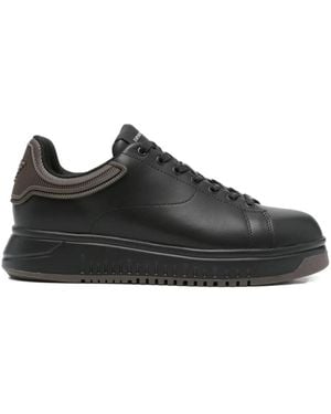 Emporio Armani Lässige Sneakers Für Den Alltag - Schwarz